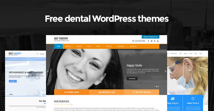 free dental WordPress themes