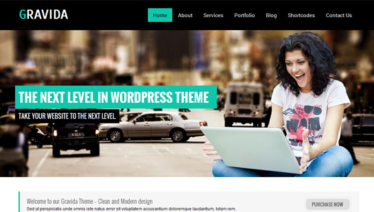 free corporate WordPress theme