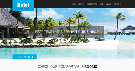 free hotel WordPress theme