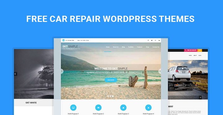 free car repair WordPress themes