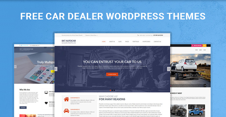 free car dealer WordPress themes