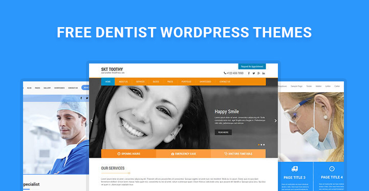 free dentist WordPress themes