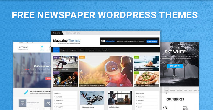 free newspaper WordPress themes