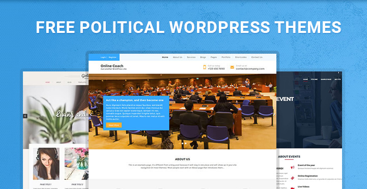 free political WordPress themes