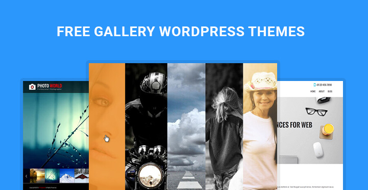 Free Gallery WordPress themes