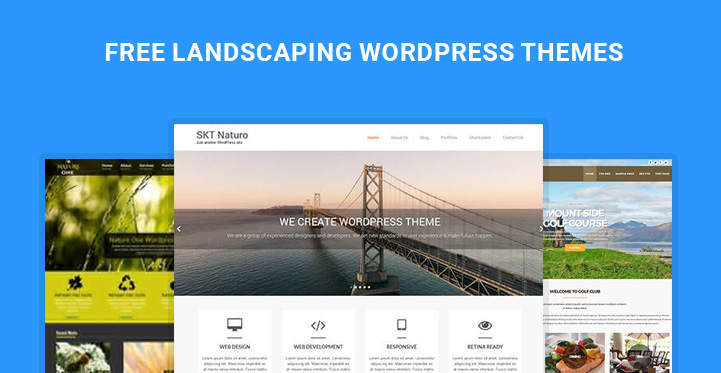 Free Landscaping wordpress themes