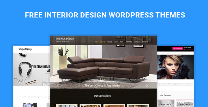 Free interior design WordPress themes