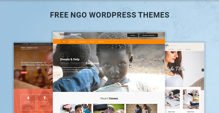 free NGO WordPress themes