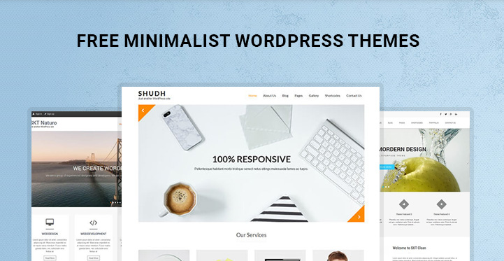 free-minimalist-WordPress-themes-banner