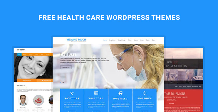 free healthcare wordpress themes-banner