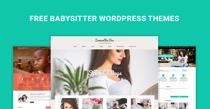 free babysitter WordPress themes