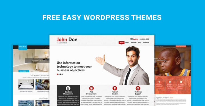 free easy WordPress themes