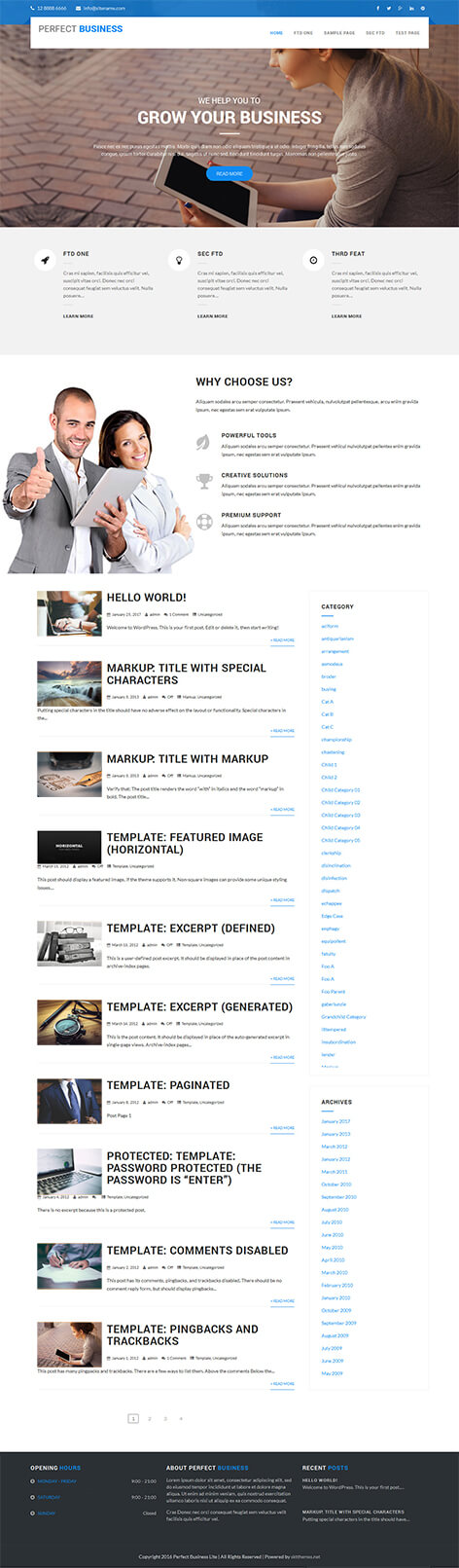 free creative WordPress theme