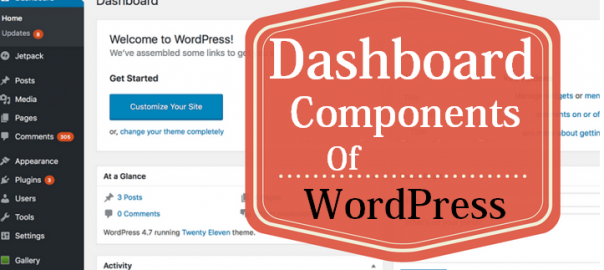 WordPress Dashboard Components