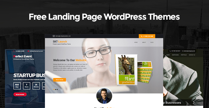  free landing page WordPress themes