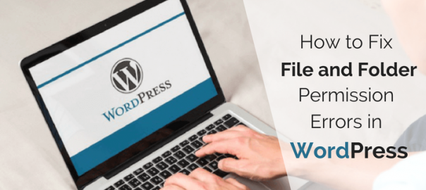 WordPress Need File And Folder Permissions