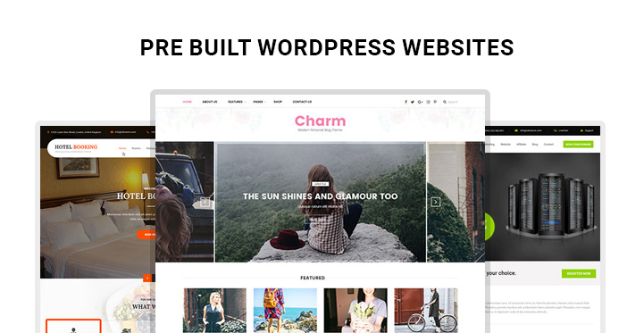 Pre-built-WordPress-websites