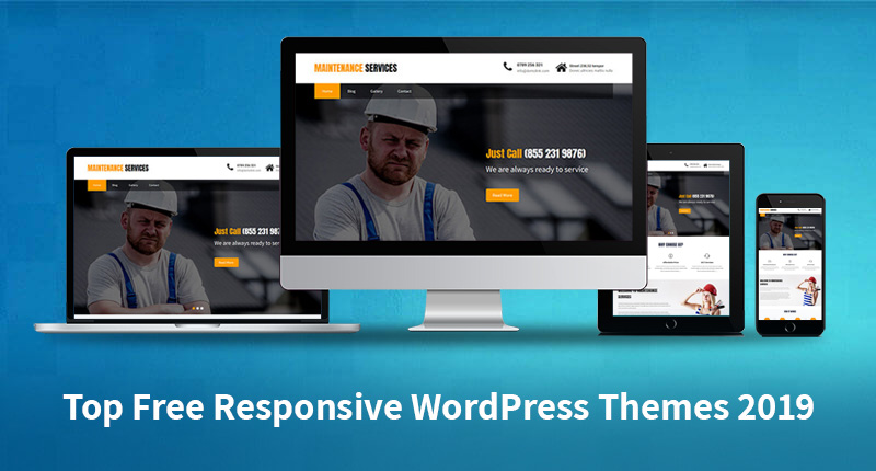 Top Free Responsive WordPress Themes 2019