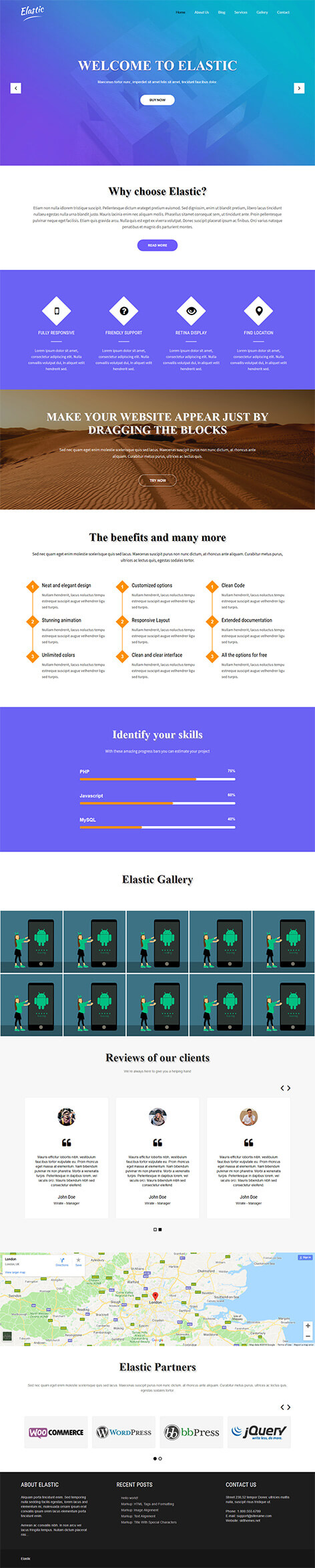free flexible wordpress theme