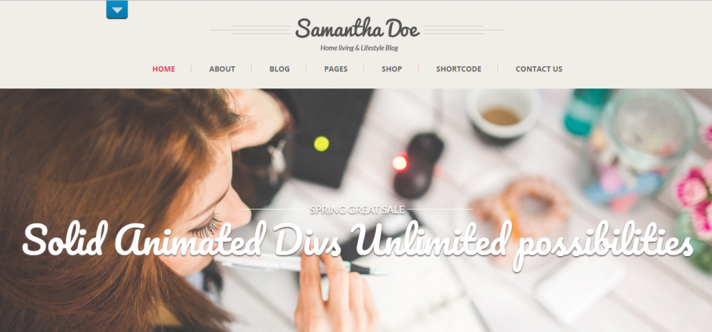 free feminine and women WordPress theme