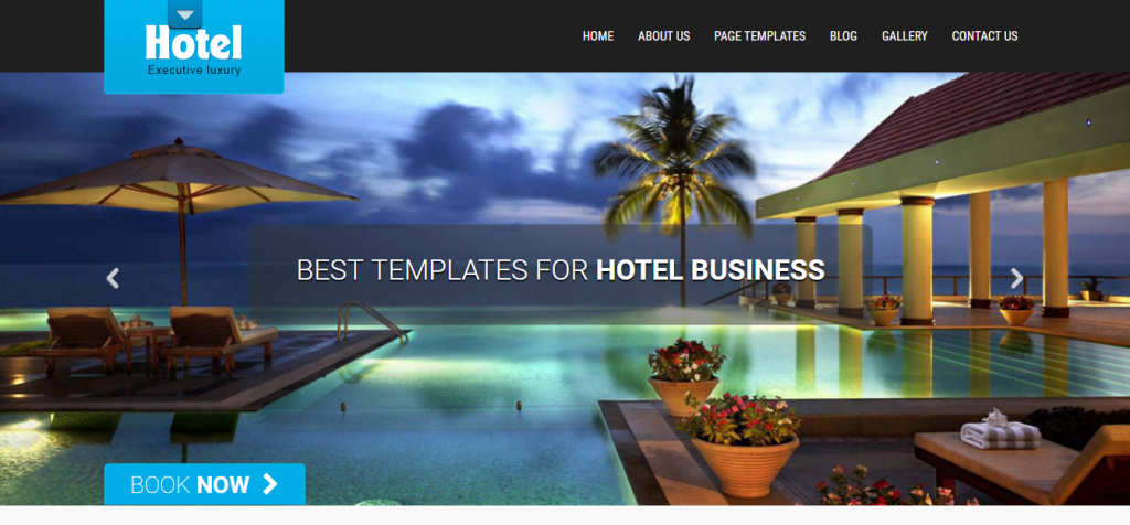 free hotel WordPress Theme