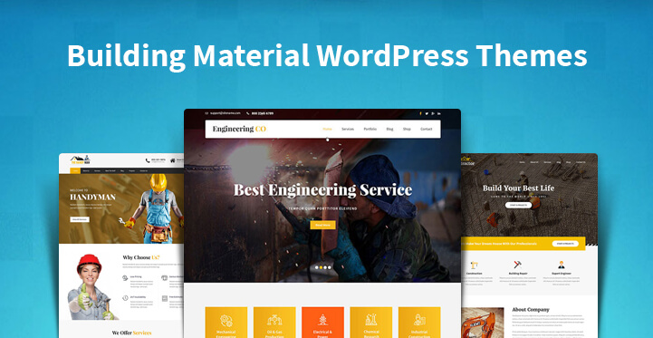 Building Material WordPress Themes