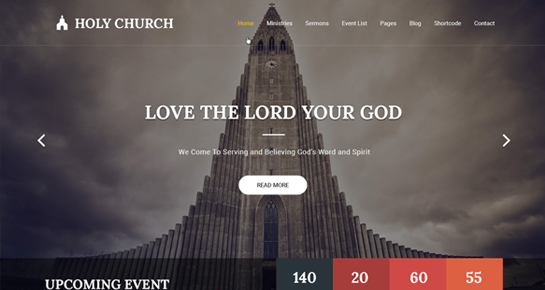 spiritual WordPress theme