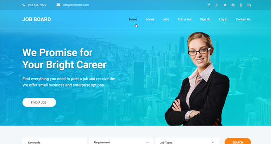 Job Portal Wordpress Theme