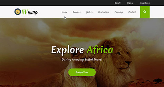 Wildlife WordPress themes