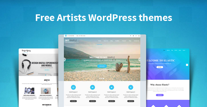 Free Artists WordPress themes