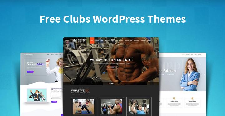 Free Clubs WordPress Themes