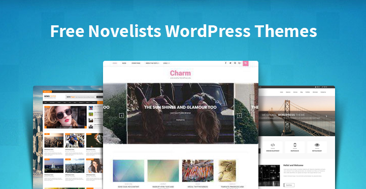 Free Novelists WordPress Themes