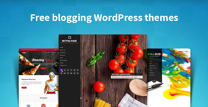 Free blogging WordPress themes