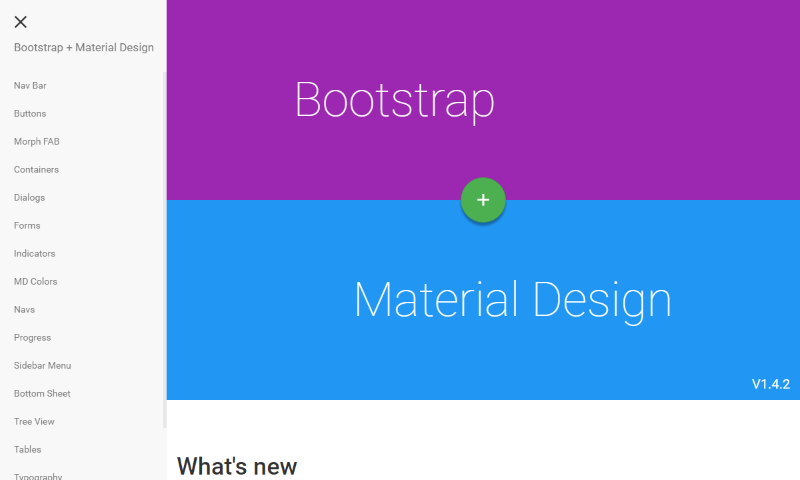 Bootstrap or Material Design