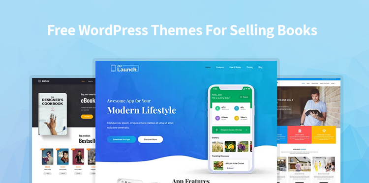 Free WordPress Themes For Selling Books