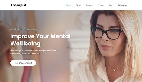 free hypnosis WordPress theme