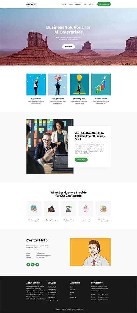 free popular WordPress theme