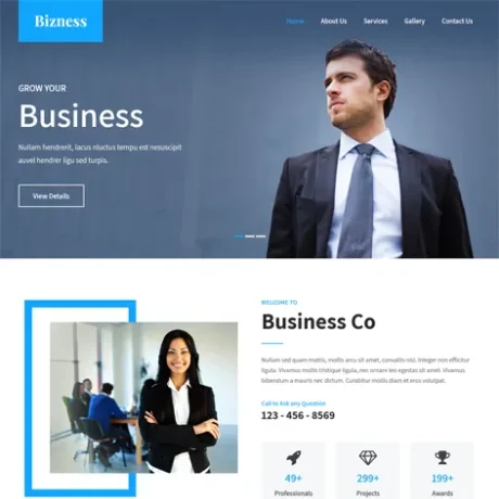 Free Business WordPress Theme