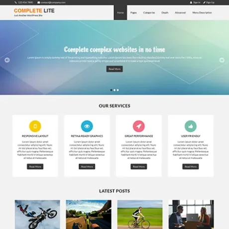 Free Premium WordPress Theme