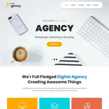 Free Agency WordPress Theme