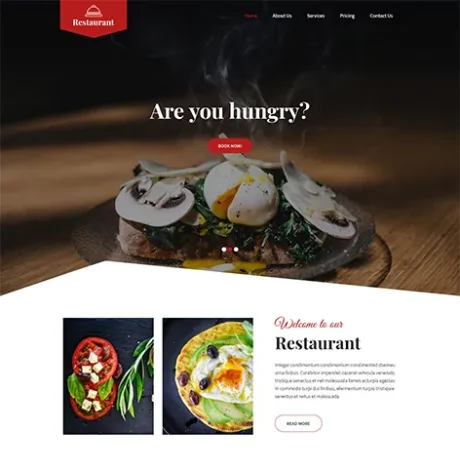 Free Food Ordering WordPress Theme
