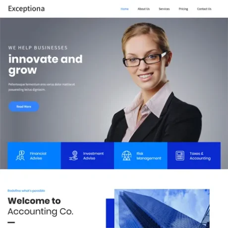 Free CA WordPress Theme
