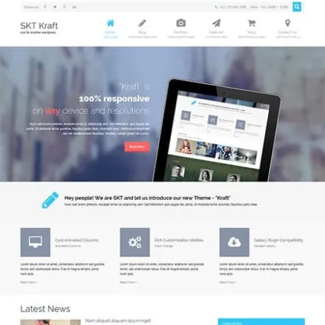 Free ECommerce WordPress Theme