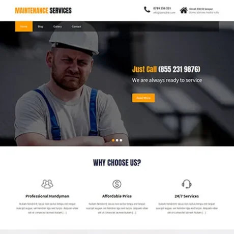 Free Remodelling WordPress Theme