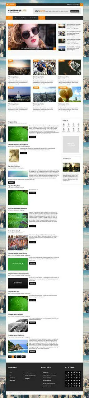 Free News WordPress Theme