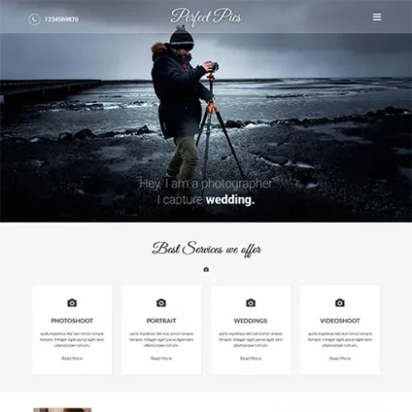 Free Photo Gallery WordPress Theme