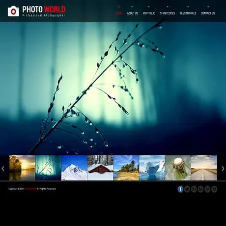 Free Photography WordPress Themes