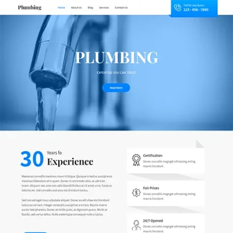 Free Repair WordPress Theme