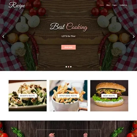 Free Recipe WordPress Theme