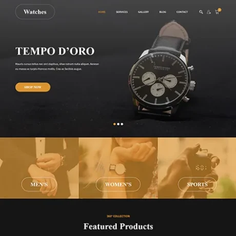 Free Luxury ECommerce WordPress Theme
